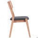 AMF dining chair Cantal bleached beech/marengo 545031 AMF dining chair Cantal bleached beech/marengo 545031