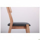 AMF dining chair Cantal bleached beech/marengo 545031 AMF dining chair Cantal bleached beech/marengo 545031