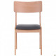 AMF dining chair Cantal bleached beech/marengo 545031 AMF dining chair Cantal bleached beech/marengo 545031