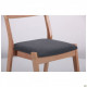 AMF dining chair Cantal bleached beech/marengo 545031 AMF dining chair Cantal bleached beech/marengo 545031