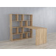 Computer desk with shelving Id0083 Sonoma Oak Computer desk with shelving Id0083 Sonoma Oak