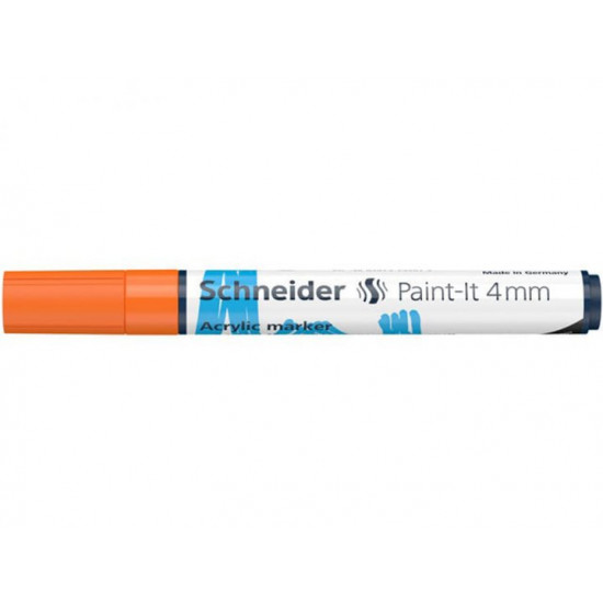 Acrylic marker Schneider Paint-it 320 4 mm orange (S120206) Acrylic marker Schneider Paint-it 320 4 mm orange (S120206)