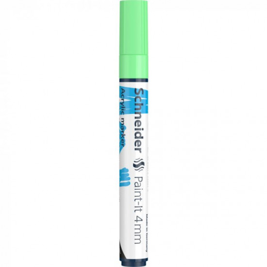  Маркер акриловый Schneider Paint-it 320 4 мм зеленый (S120204)