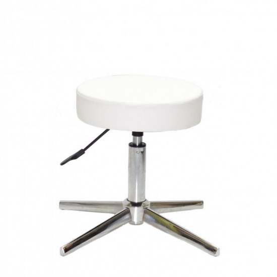 Office chair on an adjustable chrome base Onder Metal KEY EK white Modern Base Office chair on an adjustable chrome base Onder Metal KEY EK white Modern Base