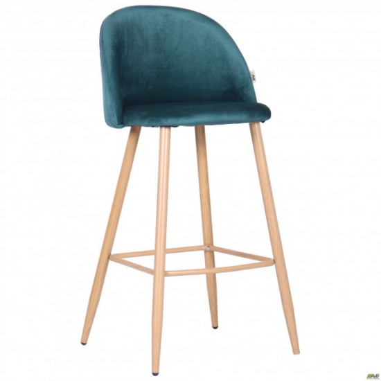 Барный AMF стул Bellini бук/green 545882 Барный AMF стул Bellini бук/green 545882