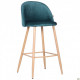 Барный AMF стул Bellini бук/green 545882 Барный AMF стул Bellini бук/green 545882