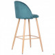 Барный AMF стул Bellini бук/green 545882 Барный AMF стул Bellini бук/green 545882