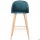 Барный AMF стул Bellini бук/green 545882 Барный AMF стул Bellini бук/green 545882
