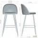 Барный AMF стул Bellini бук/green 545882 Барный AMF стул Bellini бук/green 545882