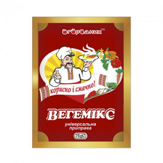 Ovocheva seasoning Vegemix Ogorodnik 75 g (4820079242967)