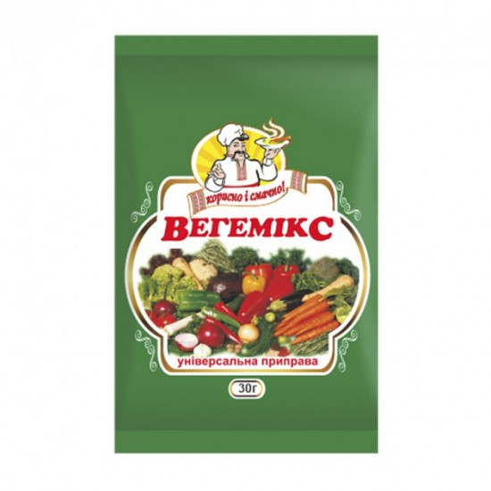 Ovocheva seasoning Vegemix Ogorodnik 30 g (4820079242868)