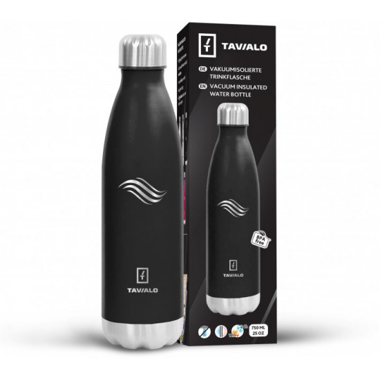 Термобутылка Tavialo 750 мл Черная (191750101) Термобутылка Tavialo 750 мл Черная (191750101)