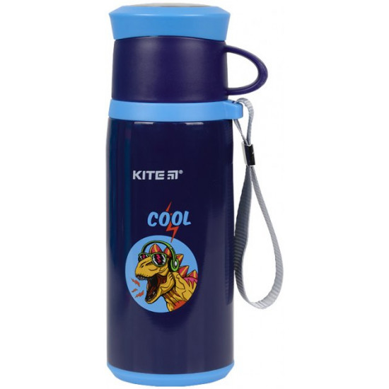 Термос Kite Cool 350 мл Синий (K21-305-02) Термос Kite Cool 350 мл Синий (K21-305-02)