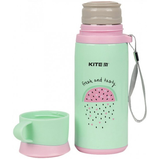 Термос Kite Fresh 350 мл Бирюзовый (K21-305-03) Термос Kite Fresh 350 мл Бирюзовый (K21-305-03)