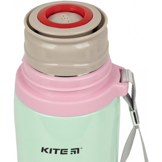 Термос Kite Fresh 350 мл Бирюзовый (K21-305-03) Термос Kite Fresh 350 мл Бирюзовый (K21-305-03)
