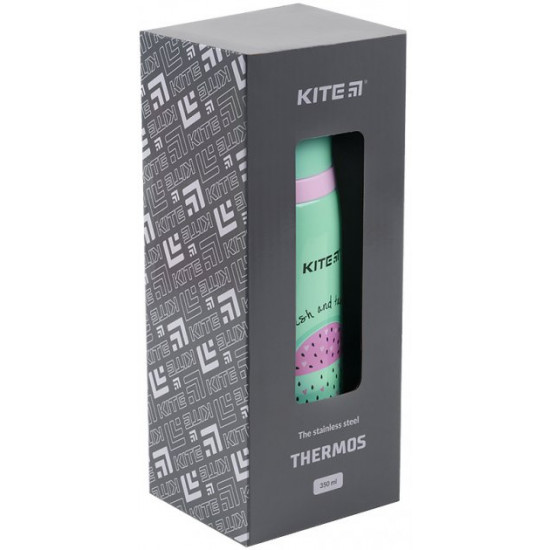 Термос Kite Fresh 350 мл Бирюзовый (K21-305-03) Термос Kite Fresh 350 мл Бирюзовый (K21-305-03)