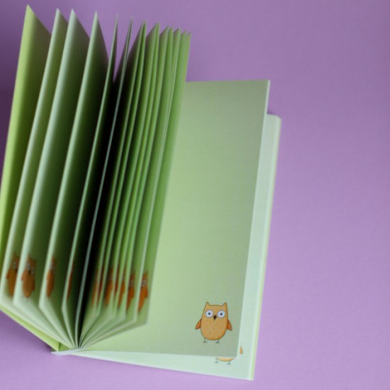 Блокнот 4Profi Artbook owl 48 листов формат А6 902422 Блокнот 4Profi Artbook owl 48 листов формат А6 902422