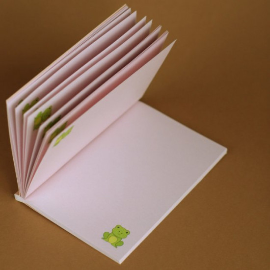 Блокнот 4Profi Artbook frog 48 листов формат А6 902392 Блокнот 4Profi Artbook frog 48 листов формат А6 902392
