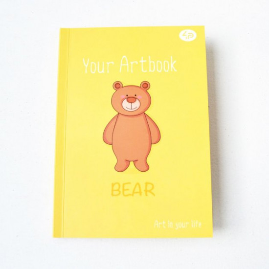  Блокнот 4Profi Artbook bear 48 листов формат А6 902361