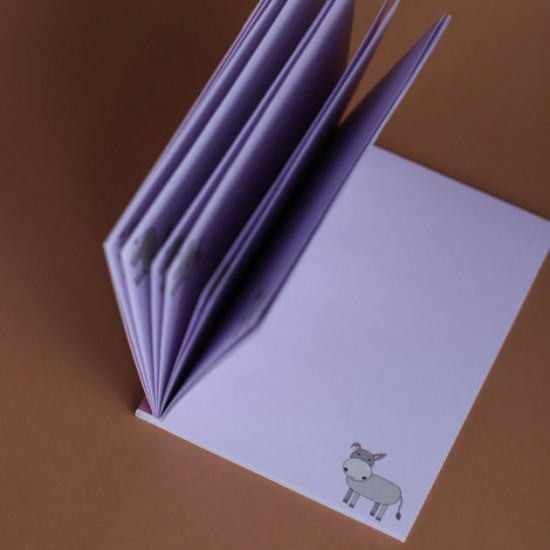 Блокнот 4Profi Artbook donkey 48 аркушів формат А6 902378 Блокнот 4Profi Artbook donkey 48 аркушів формат А6 902378