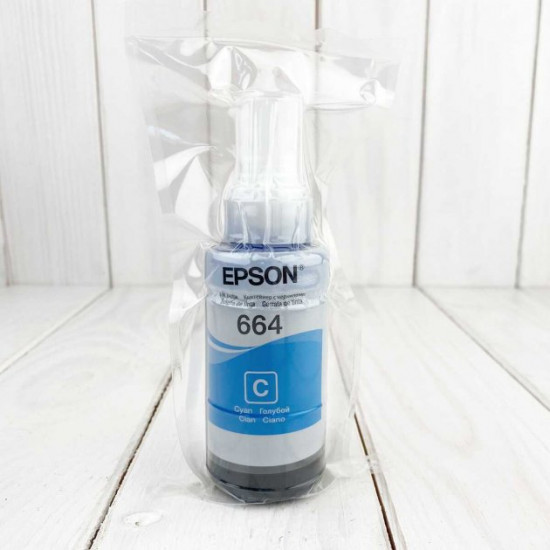 Чорнило для принтера водорозчинні Epson T6642 (100 мл) cyan (7749) Чорнило для принтера водорозчинні Epson T6642 (100 мл) cyan (7749)