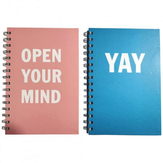 Notepad Auchan KOLOR A5, 90 sheets, assorted Notepad Auchan KOLOR A5, 90 sheets, assorted