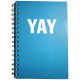 Notepad Auchan KOLOR A5, 90 sheets, assorted Notepad Auchan KOLOR A5, 90 sheets, assorted
