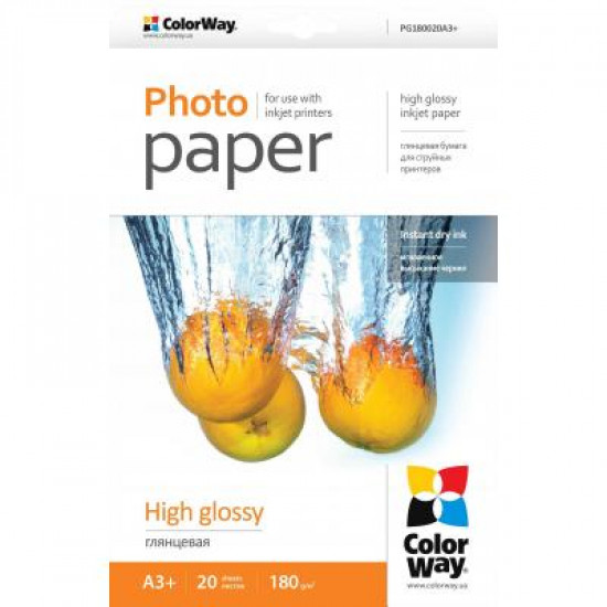 Paper ColorWay A3+ (PG180-20) (PG180020A3+) Paper ColorWay A3+ (PG180-20) (PG180020A3+)