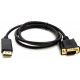 Кабель PowerPlant DisplayPort (M) - VGA (M) 1 м Черный (CA911882) Кабель PowerPlant DisplayPort (M) - VGA (M) 1 м Черный (CA911882)