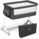 Кроватка приставная Lionelo THEO Dark Grey Кроватка приставная Lionelo THEO Dark Grey