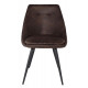 Kitchen chair dark brown fabric DAOSUN DC 9552A Kitchen chair dark brown fabric DAOSUN DC 9552A