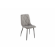 Chair with corduroy upholstery Vetro Mebel N-42 for kitchen, cafe, bar Gray Chair with corduroy upholstery Vetro Mebel N-42 for kitchen, cafe, bar Gray