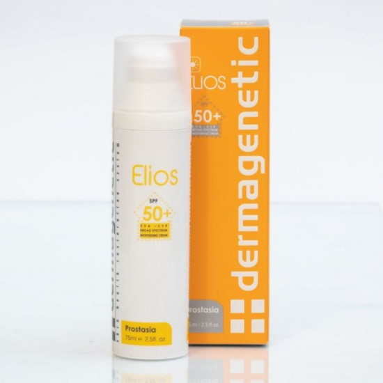 Сонцезахисний крем 3в1 захист SPF50 Dermagenetic Elios SPF 50 3in1 75 мл Сонцезахисний крем 3в1 захист SPF50 Dermagenetic Elios SPF 50 3in1 75 мл