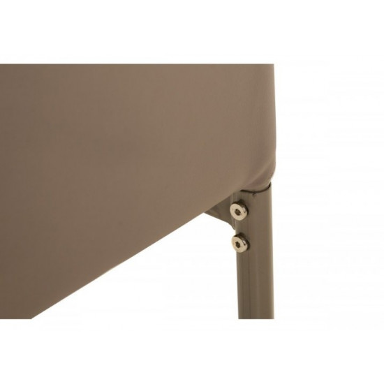 Chair for kitchen, cafe, bar artificial leather + metal N-66-2 Vetro Mebel cappuccino Chair for kitchen, cafe, bar artificial leather + metal N-66-2 Vetro Mebel cappuccino