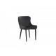 Chair with corduroy upholstery Vetro Mebel M-20 for kitchen, cafe, bar Gray Chair with corduroy upholstery Vetro Mebel M-20 for kitchen, cafe, bar Gray