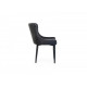 Chair with corduroy upholstery Vetro Mebel M-20 for kitchen, cafe, bar Gray Chair with corduroy upholstery Vetro Mebel M-20 for kitchen, cafe, bar Gray