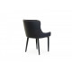 Chair with corduroy upholstery Vetro Mebel M-20 for kitchen, cafe, bar Gray Chair with corduroy upholstery Vetro Mebel M-20 for kitchen, cafe, bar Gray