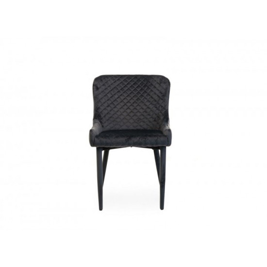 Chair with corduroy upholstery Vetro Mebel M-20 for kitchen, cafe, bar Gray Chair with corduroy upholstery Vetro Mebel M-20 for kitchen, cafe, bar Gray