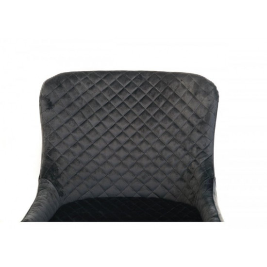 Chair with corduroy upholstery Vetro Mebel M-20 for kitchen, cafe, bar Gray Chair with corduroy upholstery Vetro Mebel M-20 for kitchen, cafe, bar Gray