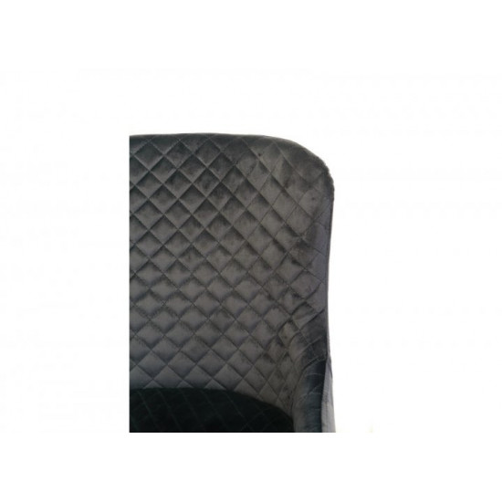 Chair with corduroy upholstery Vetro Mebel M-20 for kitchen, cafe, bar Gray Chair with corduroy upholstery Vetro Mebel M-20 for kitchen, cafe, bar Gray