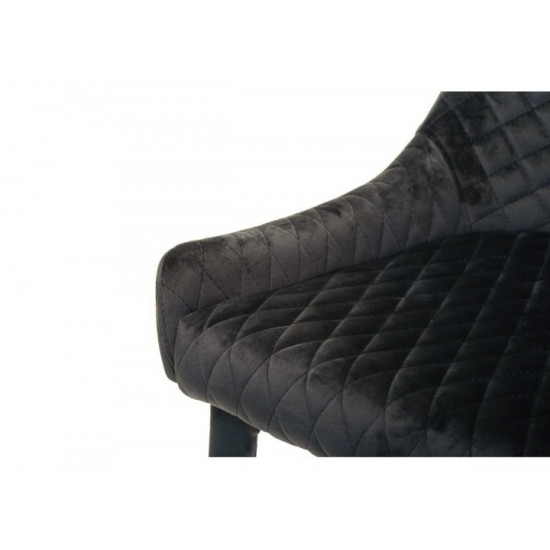Chair with corduroy upholstery Vetro Mebel M-20 for kitchen, cafe, bar Gray Chair with corduroy upholstery Vetro Mebel M-20 for kitchen, cafe, bar Gray