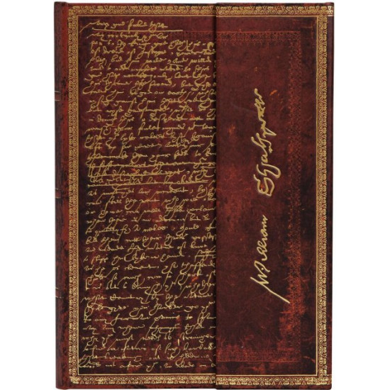  Записная книга Paperblanks Шекспир 13 х 18 см 144 страницы в линию (9781439729090)