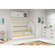 Дитяче ліжко горище Домик KidsBunkBed сосна білий блакитний колір 160х80 см. 124х86х164 см. Дитяче ліжко горище Домик KidsBunkBed сосна білий блакитний колір 160х80 см. 124х86х164 см.