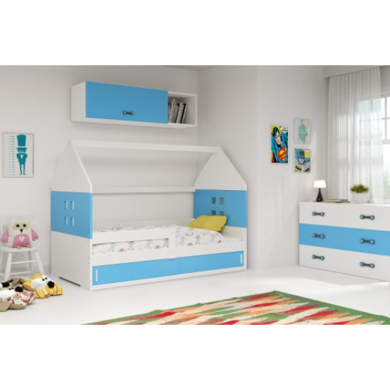 Дитяче ліжко горище Домик KidsBunkBed сосна білий сірий колір 160х80 см. 124х86х164 см. Дитяче ліжко горище Домик KidsBunkBed сосна білий сірий колір 160х80 см. 124х86х164 см.