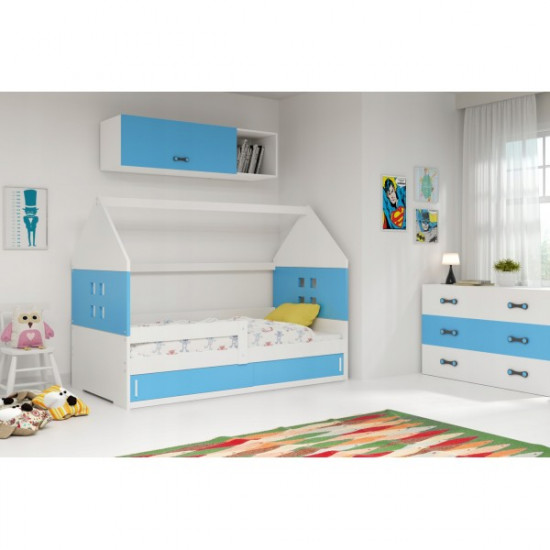 Дитяче ліжко горище Будиночок KidsBunkBed білий рожевий колір 160х80 см. 124х86х164 см. Дитяче ліжко горище Будиночок KidsBunkBed білий рожевий колір 160х80 см. 124х86х164 см.