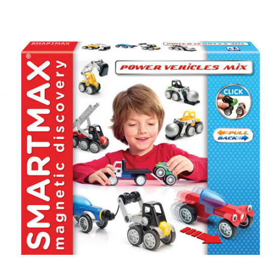 Magnetic constructor SmartMax Powerful machines (mix) (SMX 303) Magnetic constructor SmartMax Powerful machines (mix) (SMX 303)