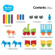 Magnetic construction set SmartMax My first train with animals (SMX 410) Magnetic construction set SmartMax My first train with animals (SMX 410)