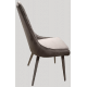 Kitchen chair dark gray-beige velvet fabric DAOSUN DC 693A Kitchen chair dark gray-beige velvet fabric DAOSUN DC 693A