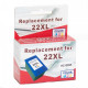 Cartridge for HP DeskJet D1341 MicroJet Color HC-E02X Cartridge for HP DeskJet D1341 MicroJet Color HC-E02X