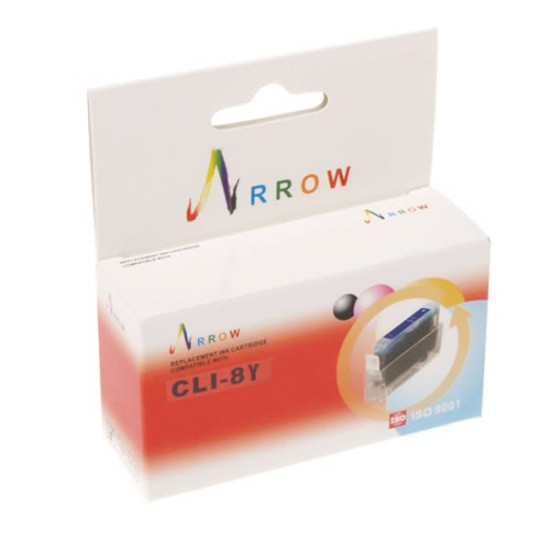 Cartridge for Canon PIXMA MP510 Arrow Yellow CLI8Y Cartridge for Canon PIXMA MP510 Arrow Yellow CLI8Y